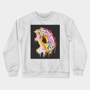 Dripping Donut Crewneck Sweatshirt